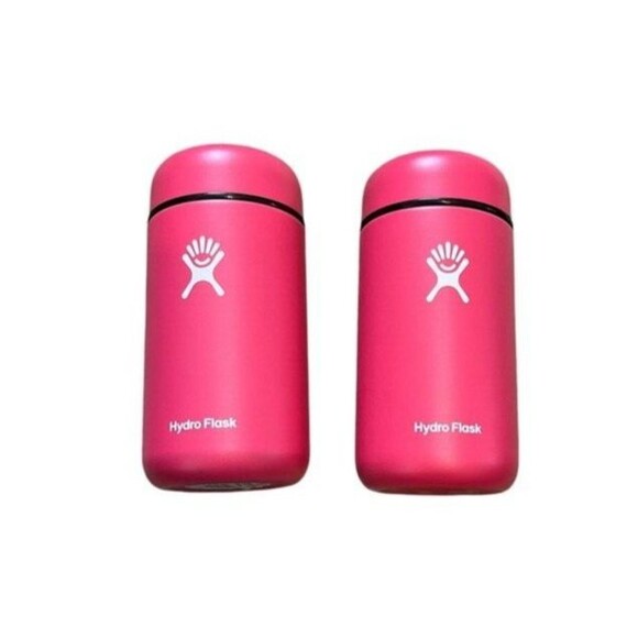 Hydro Flask Food Thermos Stainless Steel Vacuum Insulated 18 Oz Lot of 2 Pink - Picture 1 of 5